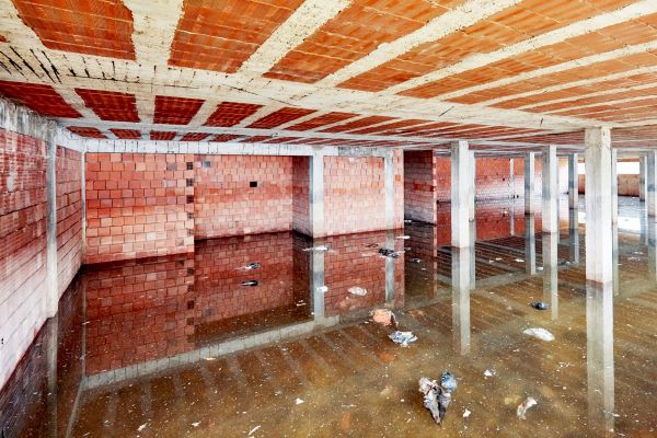 Basement Water Cleanup in Cary